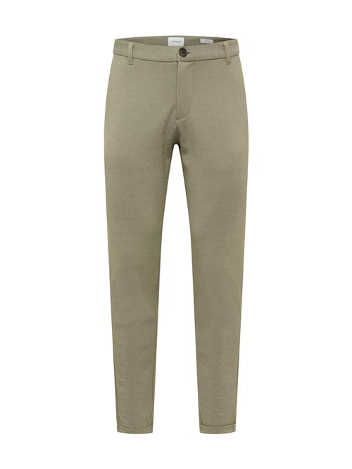 Lindbergh Lærredsbukser 'Superflex'  khaki
