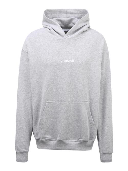 Everly Sweatshirt 'YOUMAN'  grå-meleret