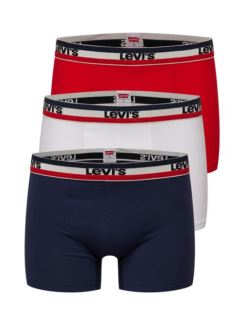 LEVI'S ® Boksershorts  mørkeblå / rød / hvid