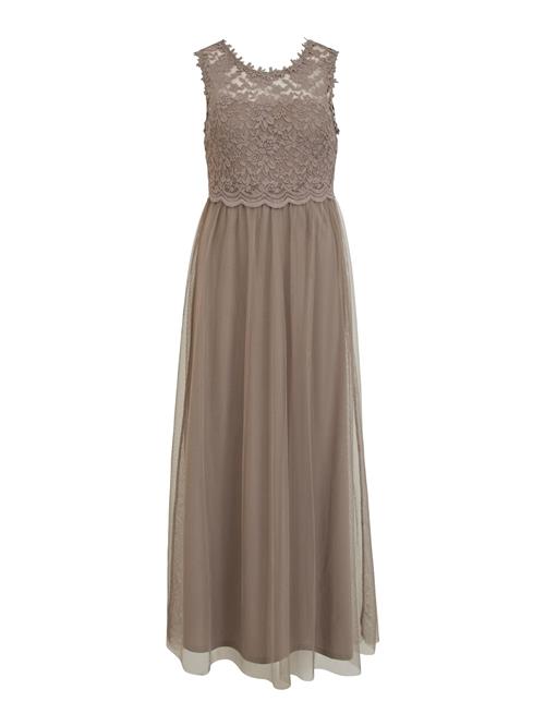 VILA Festkjole 'VILynnea'  taupe