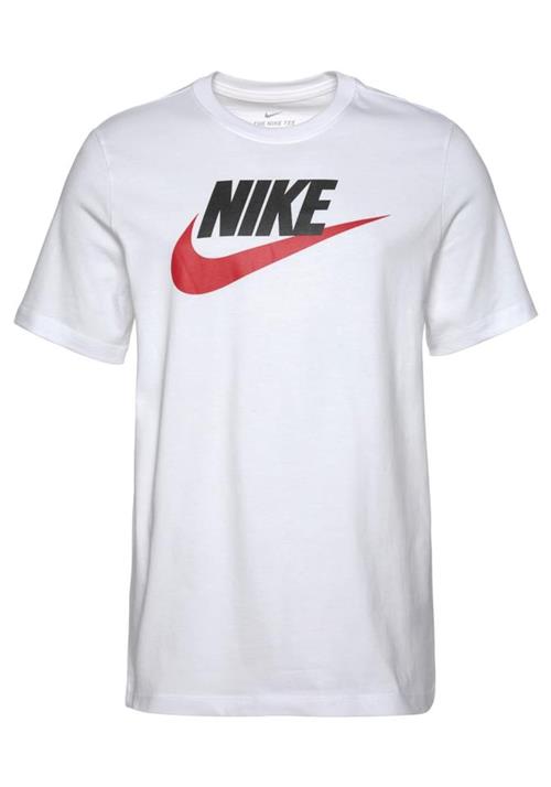 Nike Sportswear Bluser & t-shirts 'Futura'  rød / hvid