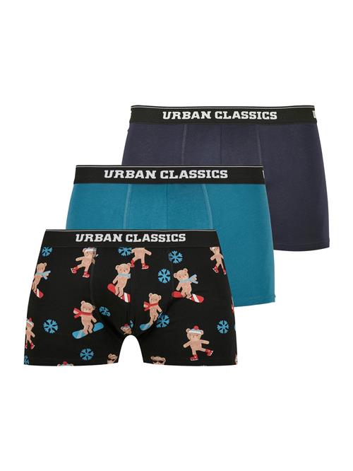 Urban Classics Boksershorts  navy / mørkegrå / grøn / blandingsfarvet