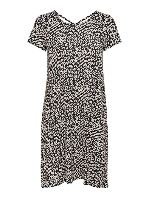 ONLY Kjole 'Bera'  creme / sort