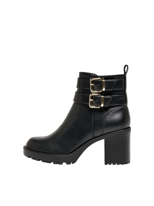 ONLY Støvletter 'BARBARA-14'  sort / sølv