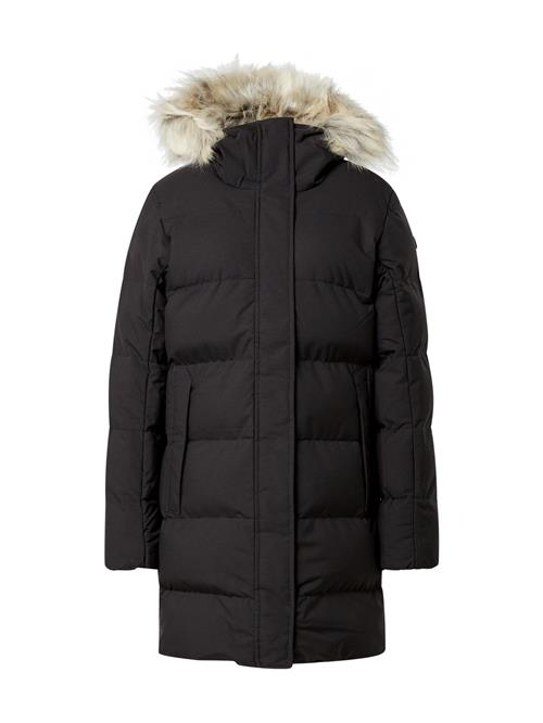 Se HELLY HANSEN Vinterfrakke 'Blossom'  grå-meleret / sort ved About You