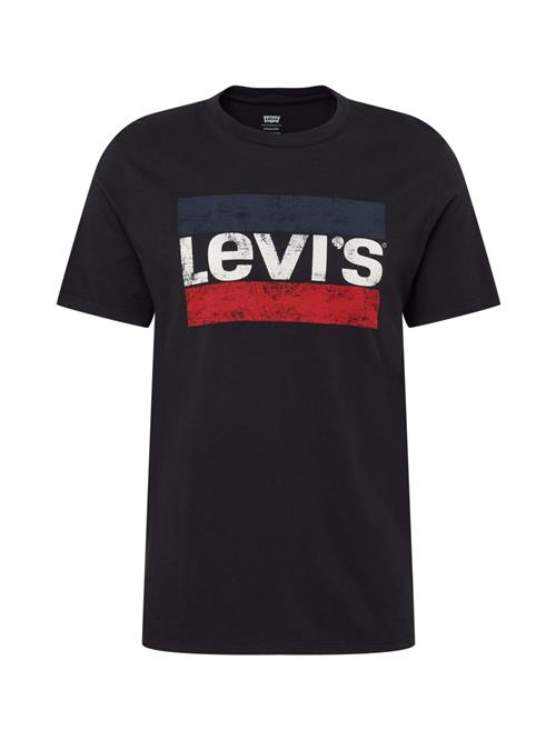 LEVI'S ® Bluser & t-shirts 'Sportswear Graphic Tee'  navy / mørkerød / sort / hvid