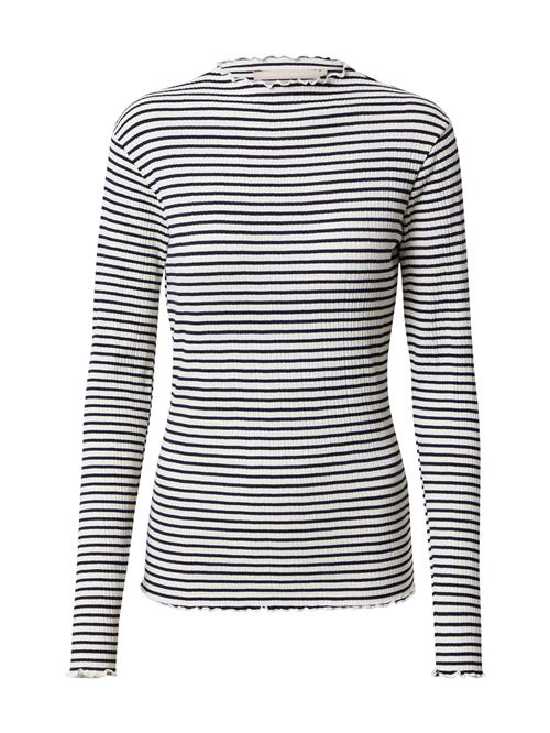 KAREN BY SIMONSEN Shirts 'Candace'  natblå / hvid