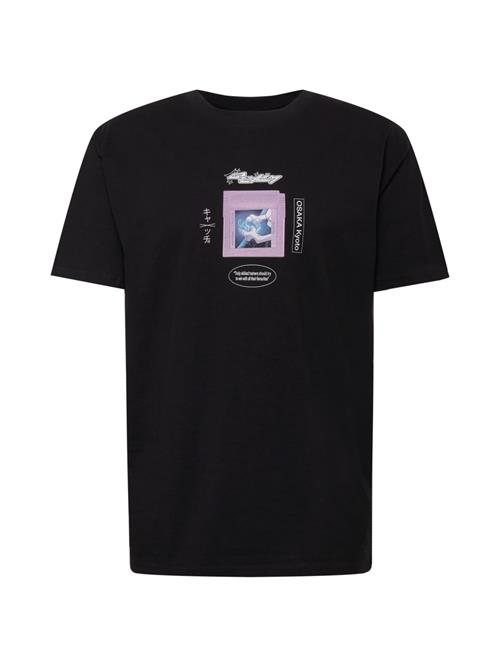 Mister Tee Bluser & t-shirts 'Catch Em'  navy / lyselilla / sort / hvid