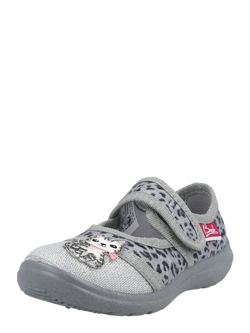 BECK Hjemmesko 'MIEZEKATZE'  grå / blandingsfarvet