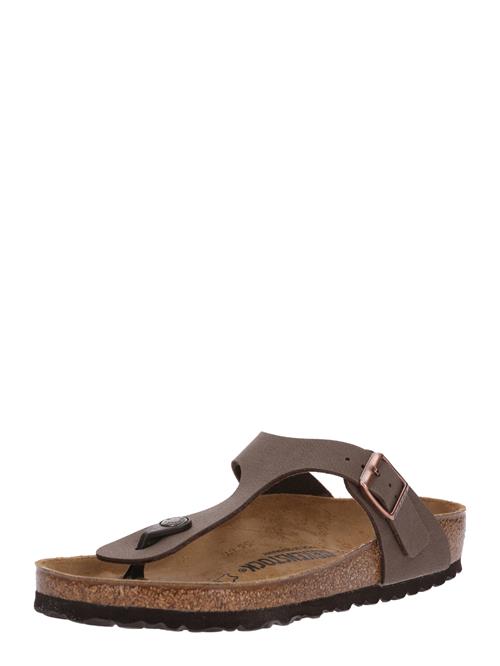 BIRKENSTOCK Klipklappere 'Gizeh'  mokka
