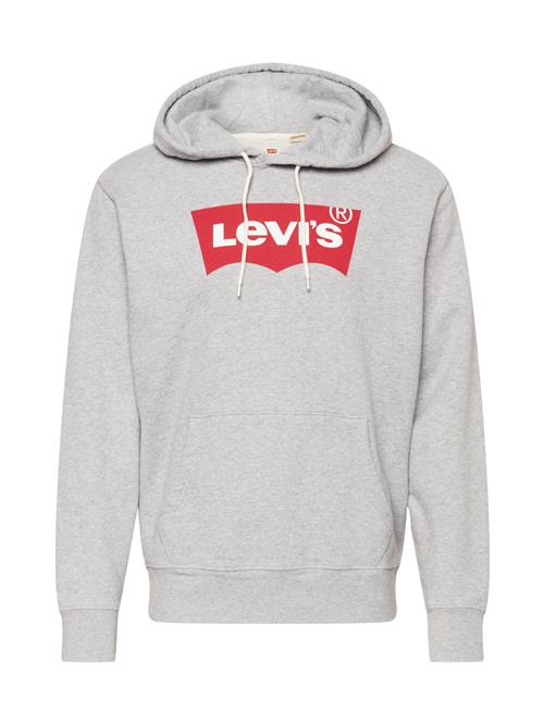 LEVI'S ® Sweatshirt  grå-meleret / rød / hvid
