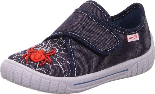 SUPERFIT Hjemmesko 'Bill'  navy / rød / hvid