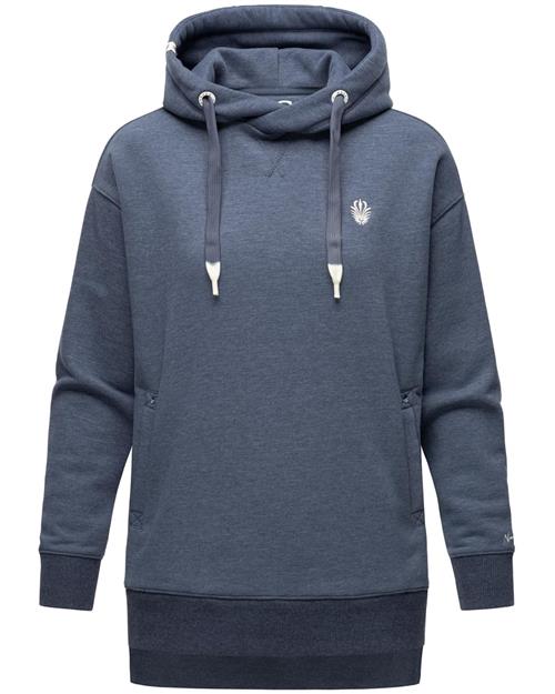 NAVAHOO Sweatshirt 'Silberengelchen'  blå / hvid