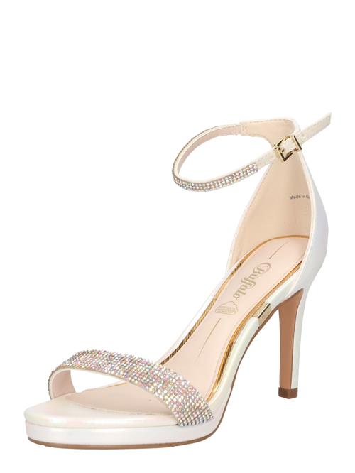 BUFFALO Slingpumps 'Monroe'  sølv / hvid