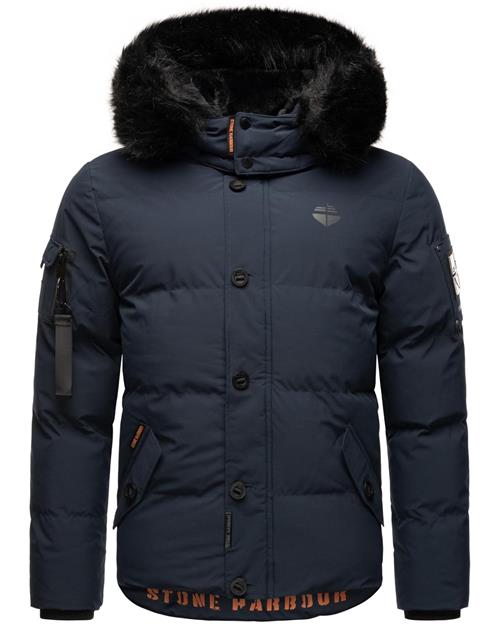 STONE HARBOUR Vinterjakke 'Halvaar'  navy
