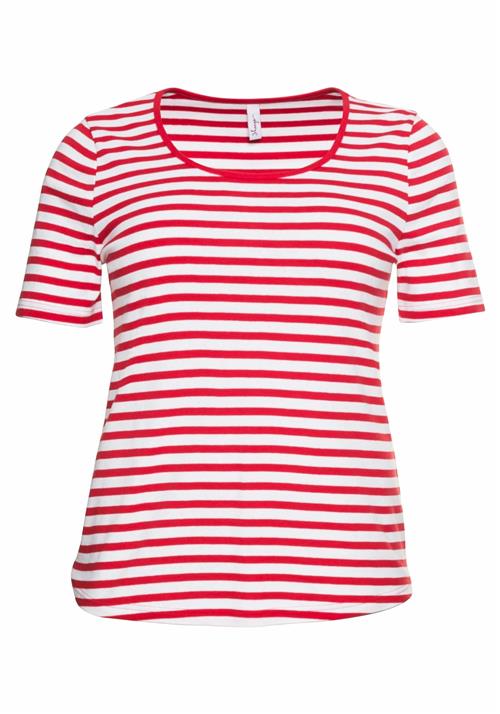 Se SHEEGO Shirts  rød / hvid hos About You