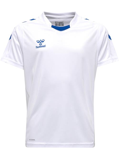 Hummel Funktionsskjorte  blå / hvid