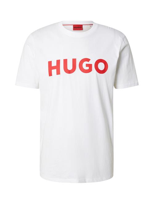 HUGO Bluser & t-shirts 'Dulivio'  rød / hvid