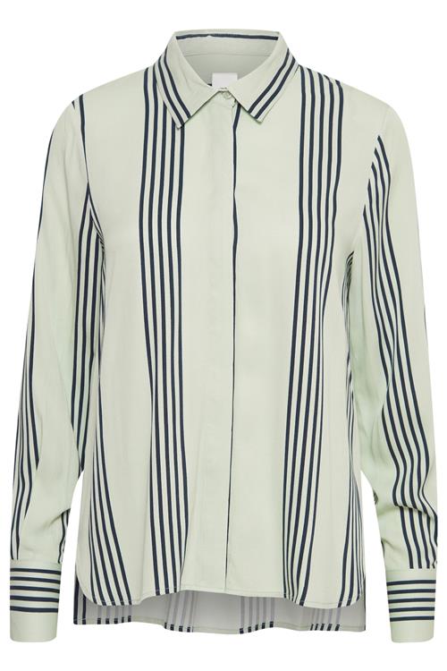 ICHI Bluse 'Ea'  stone / sort