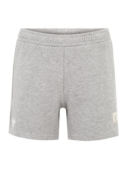 Hummel Sportsbukser 'GG12'  grå-meleret / hvid