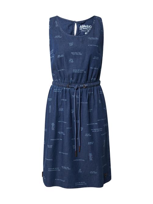 Alife and Kickin Sommerkjole 'DojaAK'  blue denim / lyseblå