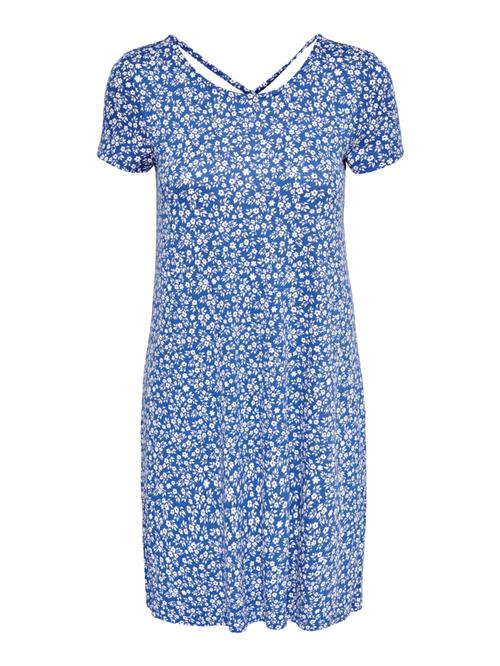 ONLY Kjole 'ONLBERA'  blå / hvid