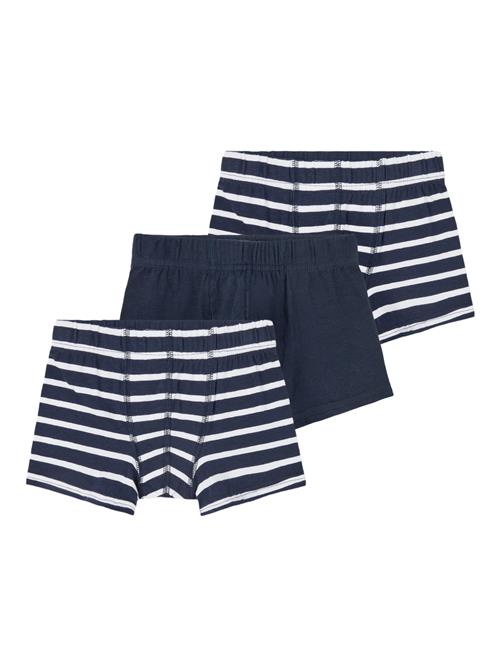 NAME IT Underbukser  navy / hvid