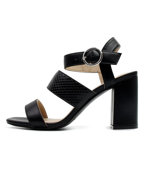 Celena Sandaler med rem 'Charlyn'  sort