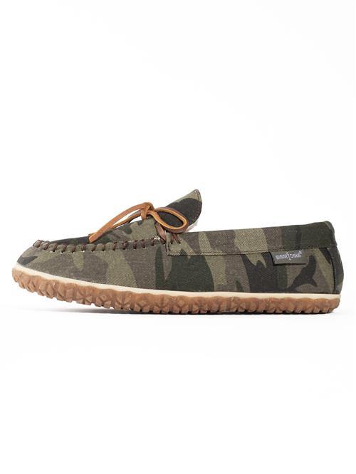 Minnetonka Mokassin 'Taft'  brun / grøn
