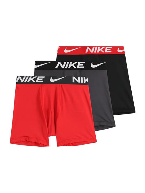 Nike Sportswear Underbukser 'ESSENTIAL'  mørkegrå / rød / sort / hvid