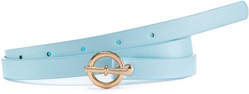 LASCANA Bælte  lyseblå / guld