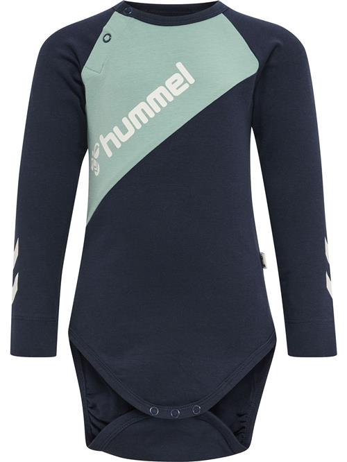 Hummel Sparkedragt/Body  blå / hvid