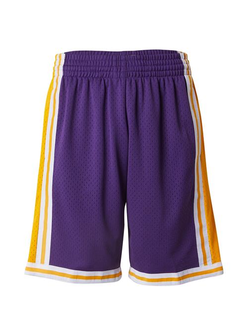 Mitchell & Ness Bukser 'Los Angeles Lakers'  mørkelilla / orange / hvid
