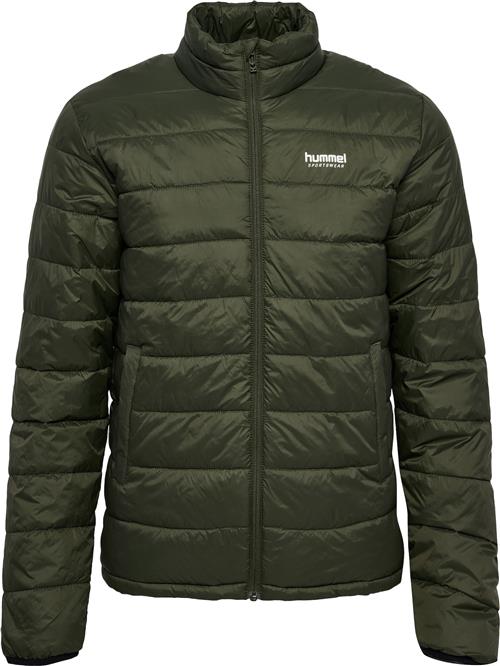 Hummel Funktionsjakke  mørkegrøn / hvid