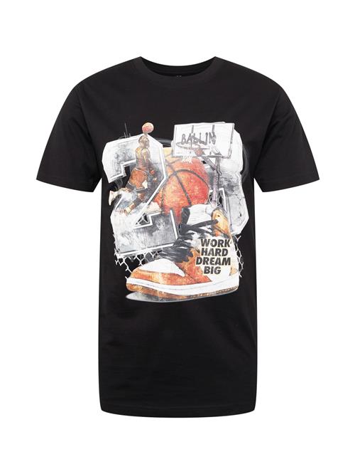 Mister Tee Bluser & t-shirts  grå / orange / sort / hvid