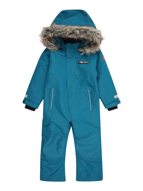 TROLLKIDS Funktionsjakkesæt 'Kirkenes'  cyanblå