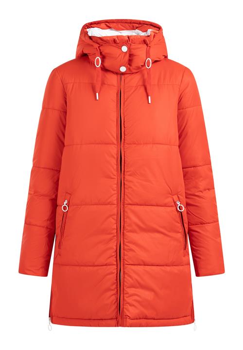 DreiMaster Maritim Vinterfrakke  orangerød