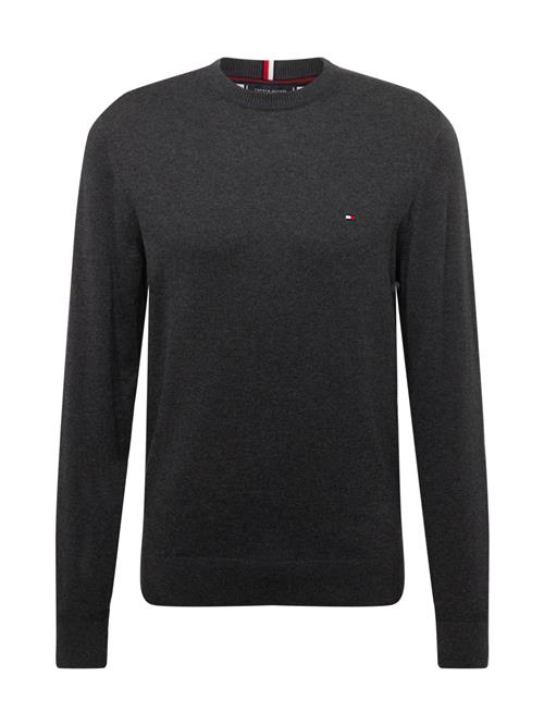 TOMMY HILFIGER Pullover  mørkeblå / antracit / knaldrød / hvid