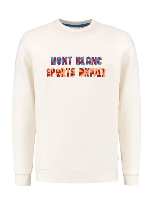 Shiwi Sweatshirt  azur / orange / mørkerød / hvid