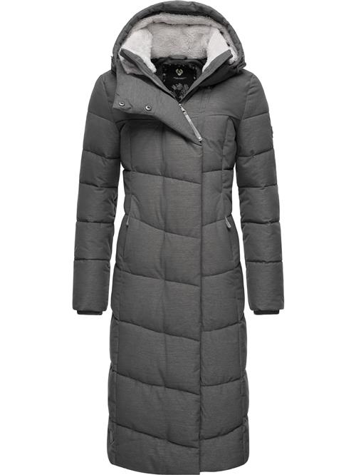 Ragwear Vinterfrakke 'Pavla'  mørkegrå / hvid
