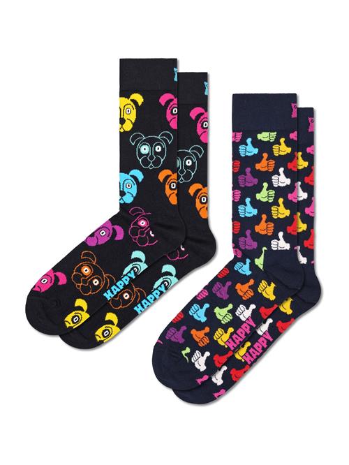 Happy Socks Sokker '2-Pack Dog Socks'  blandingsfarvet
