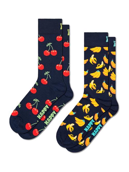 Happy Socks Sokker  natblå / gul / sort