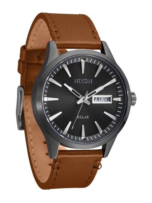 Nixon Analogt ur  karamel / grafit