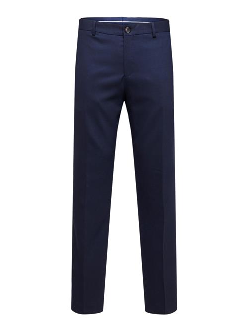 SELECTED Bukser med fals 'SLHNeli'  navy