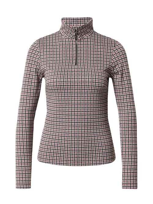 EDITED Shirts 'Svetlana'  beige / navy / burgunder