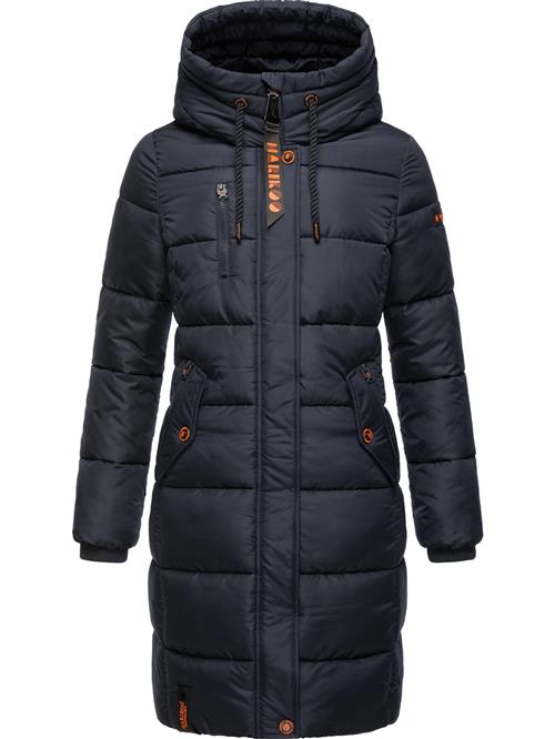 MARIKOO Vinterfrakke 'Yuikoo'  navy / orange