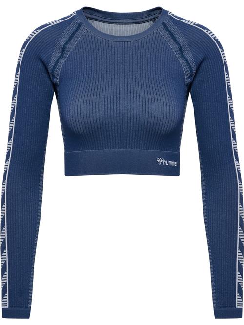 Hummel Funktionsbluse  navy / hvid