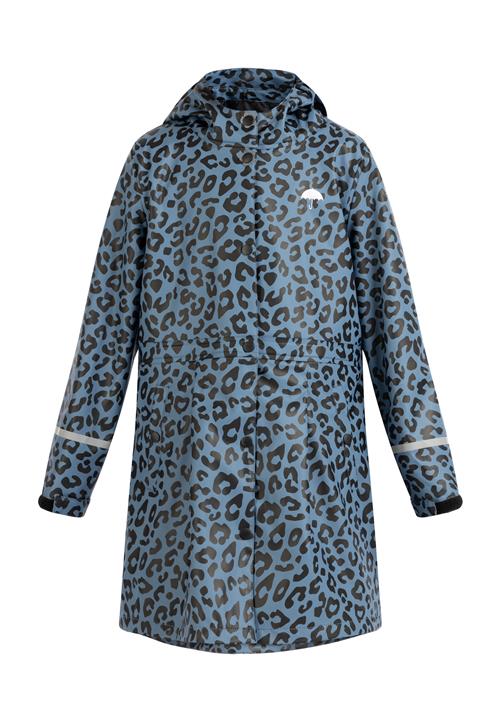 Schmuddelwedda Frakke  dueblå / lysegrå / sort / hvid