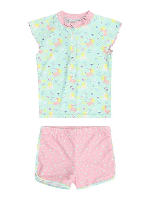 PLAYSHOES Badedragt  pastelgrøn / lyserød