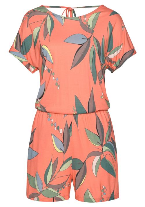 s.Oliver Jumpsuit  opal / smaragd / koral / lyseorange